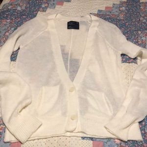 NWOT Sheer AE dress cardigan